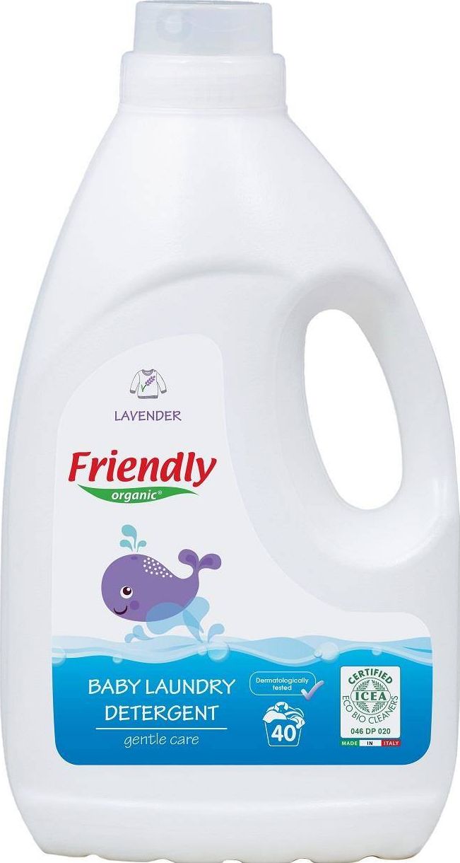 Friendly Organic Friendly Organic, Plyn do prania ubranek dzieciecych, 2L, Lawenda FRO02274 (8680088182274) Sadzīves ķīmija