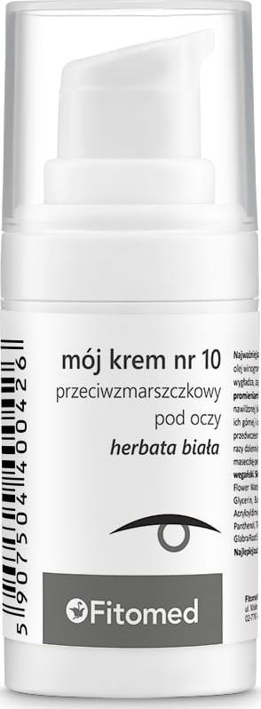 Fitomed Moj krem nr 10 przeciwzmarszczkowy pod oczy 15 ml FIT655 (5907504400426) ēnas