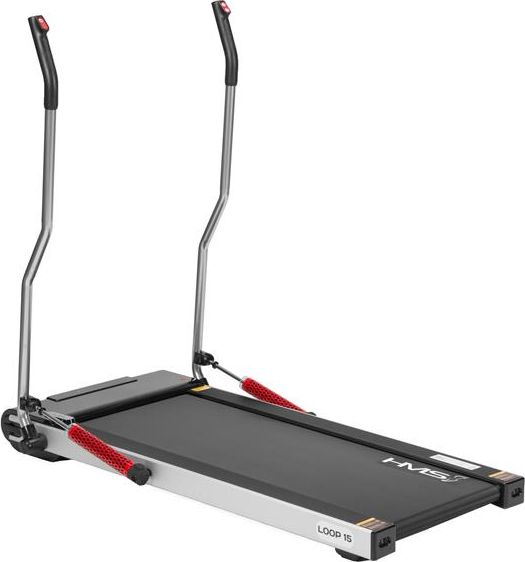 HMS LOOP15 electric treadmill for Nordic walking 0.5-6 km, Grey Trenažieri