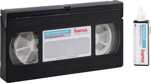 Hama VHS Cleaning Tape wet foto, video aksesuāri