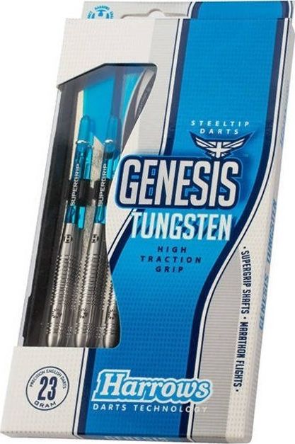 Harrows Rzutki Harrows Genesis Tungsten Steeltip 23 gr galda spēle