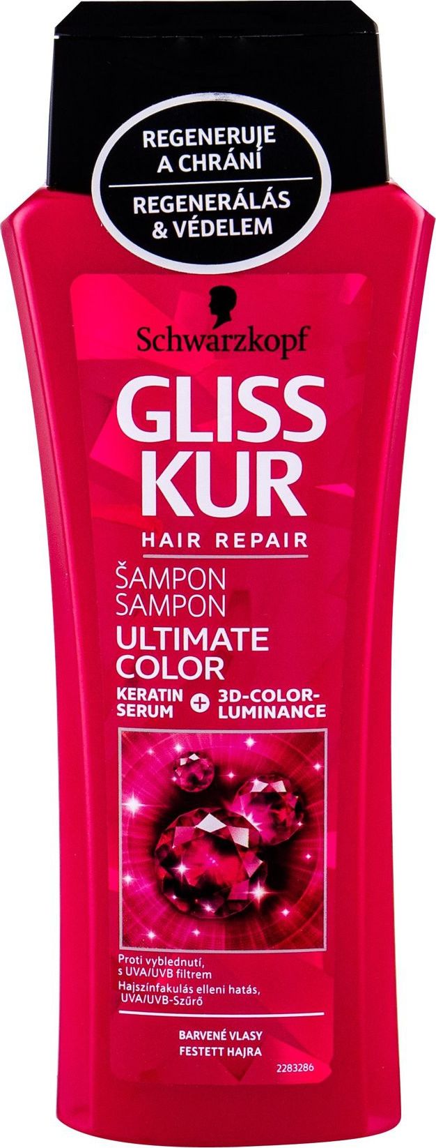 Gliss Kur Ultimate Color Shampoo szampon do wlosow farbowanych tonowanych i rozjasnianych 250ml 4015000195324 (4015000195324) Matu šampūns