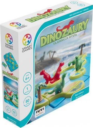 Iuvi Smart Games Dinozaury Tajemnicza Wyspa 396609 (5907628970225) galda spēle
