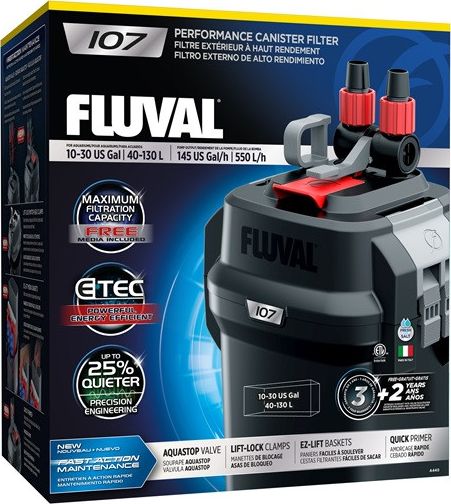 Fluval Filtr zewnetrzny 107 FV-4418 (015561104418) akvārija filtrs