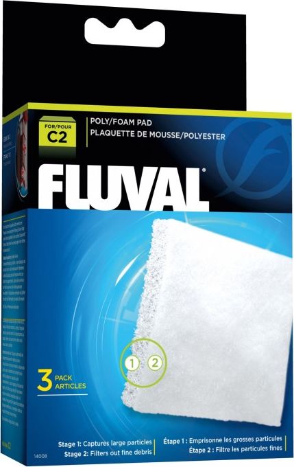 Fluval Wkladka piankowa do filtra C2 FV-0089 (015561140089) akvārija filtrs