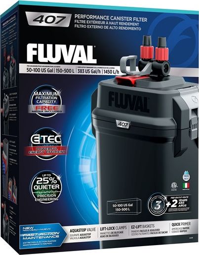 Fluval External Filter 407 akvārija filtrs