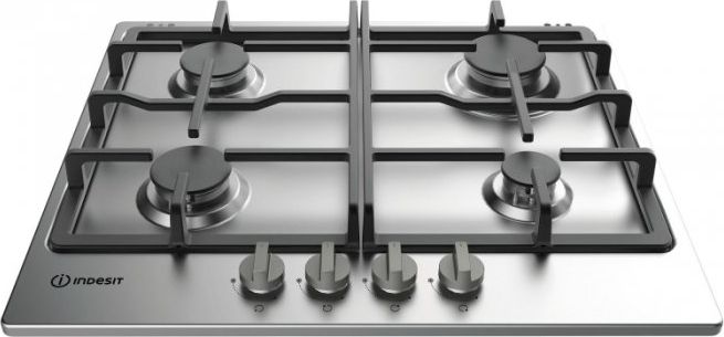 Indesit THP 641 IX/I hob Stainless steel Built-in Gas 4 zone(s) plīts virsma