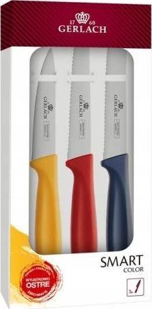 Gerlach GERLACH.KNIFE SET 3 pcs. SMART COLOR 930M (5901035510869) nazis