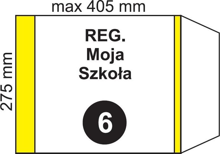 Fol-Plast Okladka na podr regulowana NR 6 (20szt) 345261 (5906295348061)