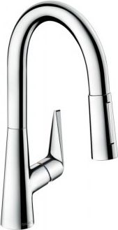 Bateria kuchenna Hansgrohe Talis S stojaca chrom (72815000) 72815000 (4011097823607) jaucējkrāns