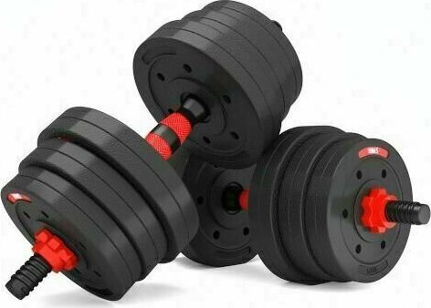 HMS SGP20 bitumen dumbbell 2 x 10 kg hanteles