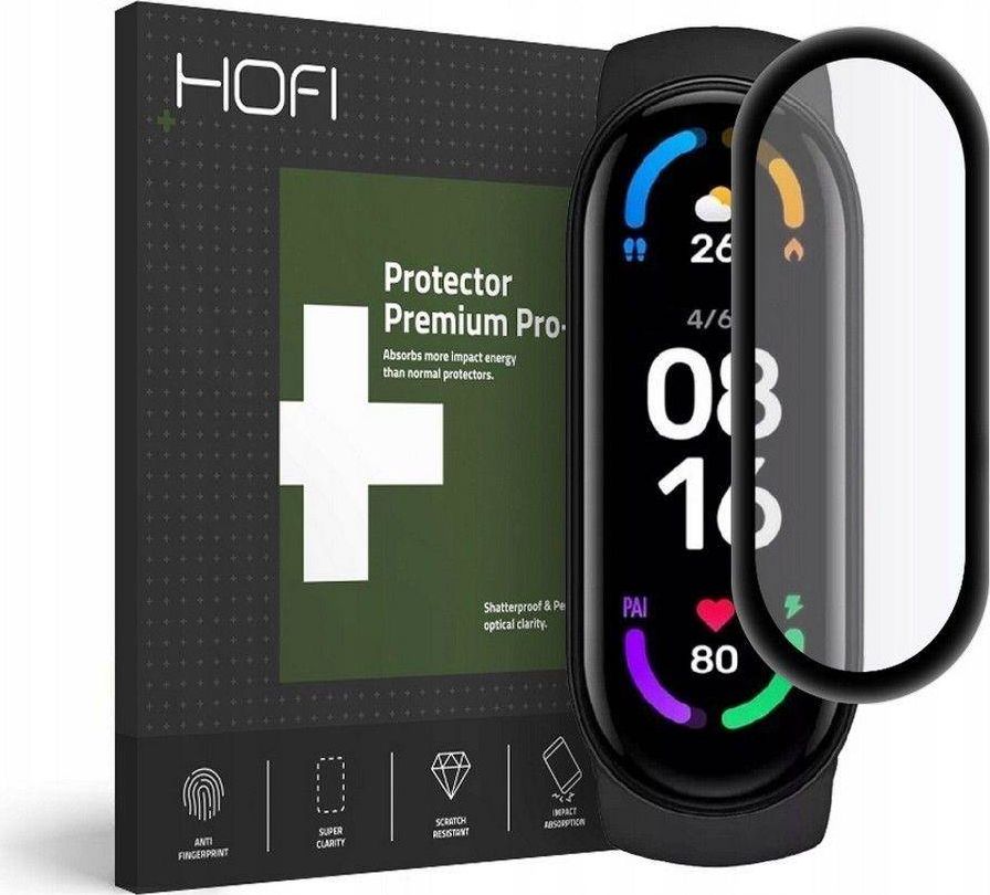 Hofi Glass Szklo hybrydowe do Xiaomi Mi Smart Band 6 6216990211843 (6216990211843)