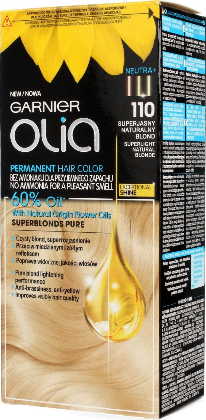 Garnier Olia farba 110 Super jasny naturalny blond 0362701 (3600542243896)