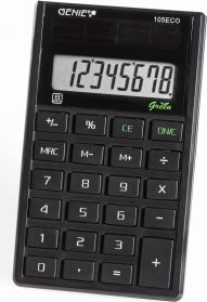 GENIE Taschenrechner 105 ECO (blauer Engel) kalkulators