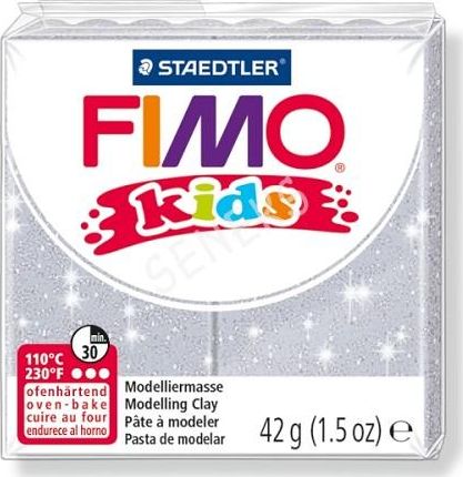 FIMO Mod.masse Fimo kids weis glitter konstruktors