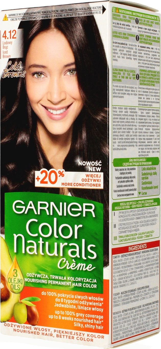 Garnier Color Naturals Farba nr 4.12 0364102 (3600542335324)