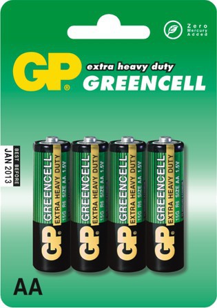 GP Bateria AA / R6 4 szt. GP15G-U4 Baterija