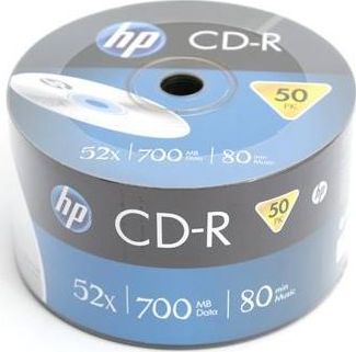 HP CD-R 700 MB 52x 50 sztuk (HPCDP50C) HPCDP50C (4710212131541) matricas
