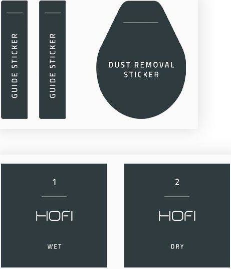 Hofi Glass HOFI INSTALLATION KIT 0795787715543 (795787715543) aksesuārs mobilajiem telefoniem