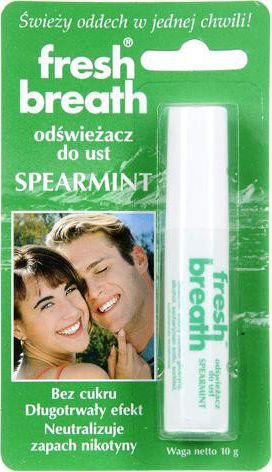 Fresh Breath Rada odswiezacz do ust Spearmint 161300 mutes higiēnai