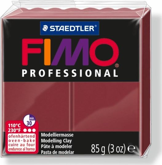 FIMO Mod.masse Fimo prof 85g bordeaux konstruktors