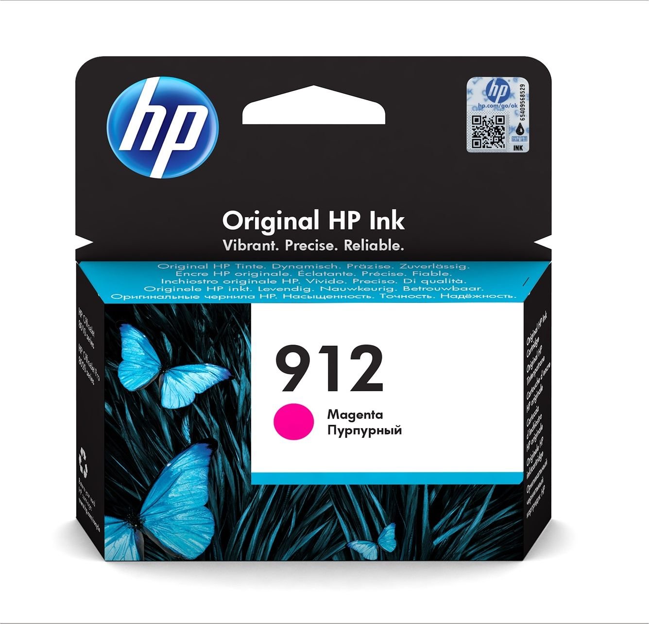 HP 912 Magenta Ink Cartridge kārtridžs