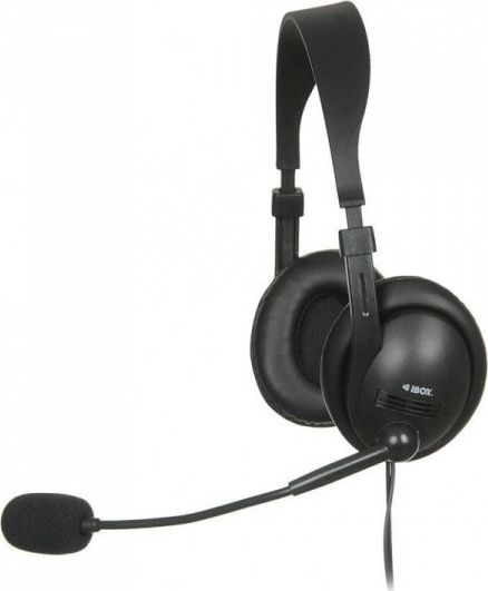 HEADPHONE WITH MICROPHONE I-BOX W1MV austiņas