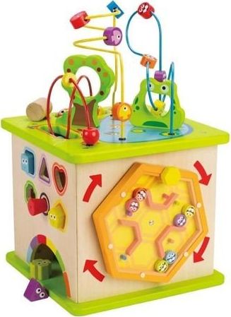 Hape Educational cube for children magical animals