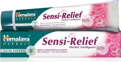 Himalaya Sensi White toothpaste 75ml mutes higiēnai