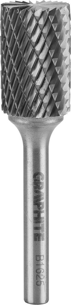 HM Metal Cutter, Type B (Cylindrical with Blades on Top), 16 x 25 mm, Shank 6 x 45 mm frēzes