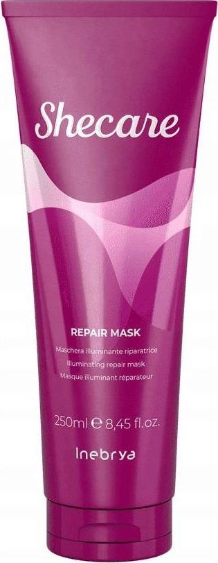 Inebrya Inebrya Shecare Repair Mask rozswietlajaco-naprawcza maska do wlosow zniszczonych zabiegami chemicznymi 250ml 8008277262765 (8008277