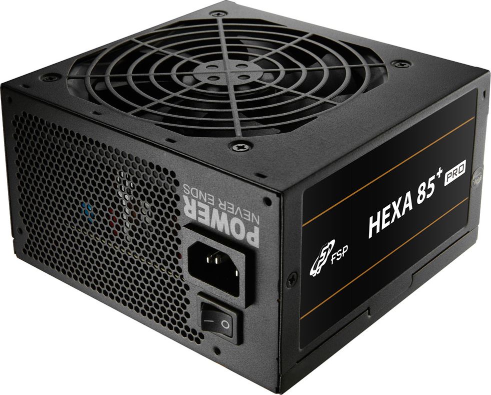 FSP/Fortron HEXA 85+ PRO power supply unit 350 W 24-pin ATX ATX Black 4713224522697 Barošanas bloks, PSU