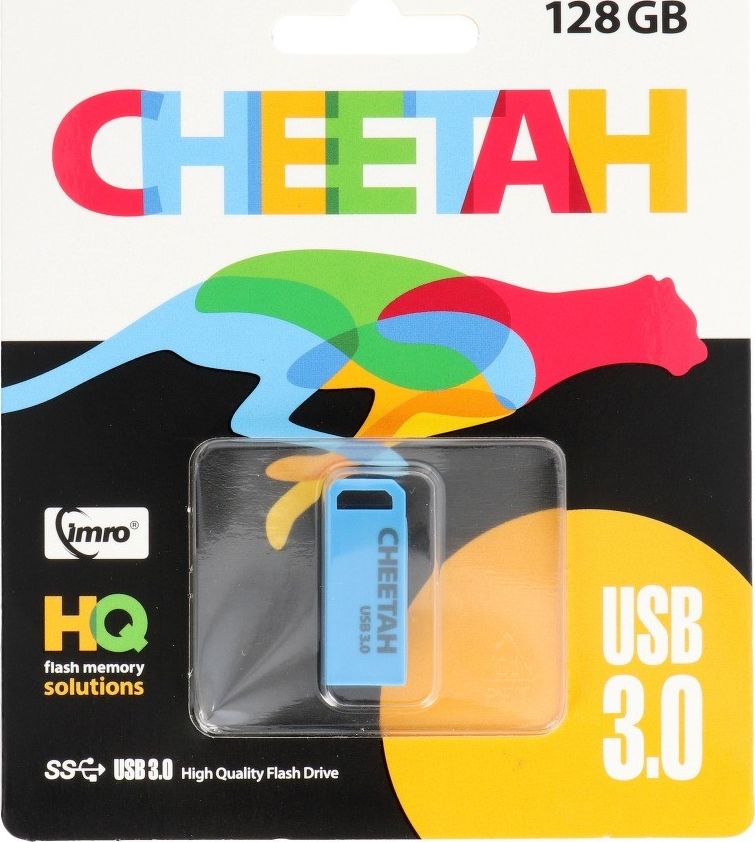 Pendrive Imro Cheetah, 128 GB  (CHEETAH 128GB) CHEETAH 128GB (5902768015645) USB Flash atmiņa