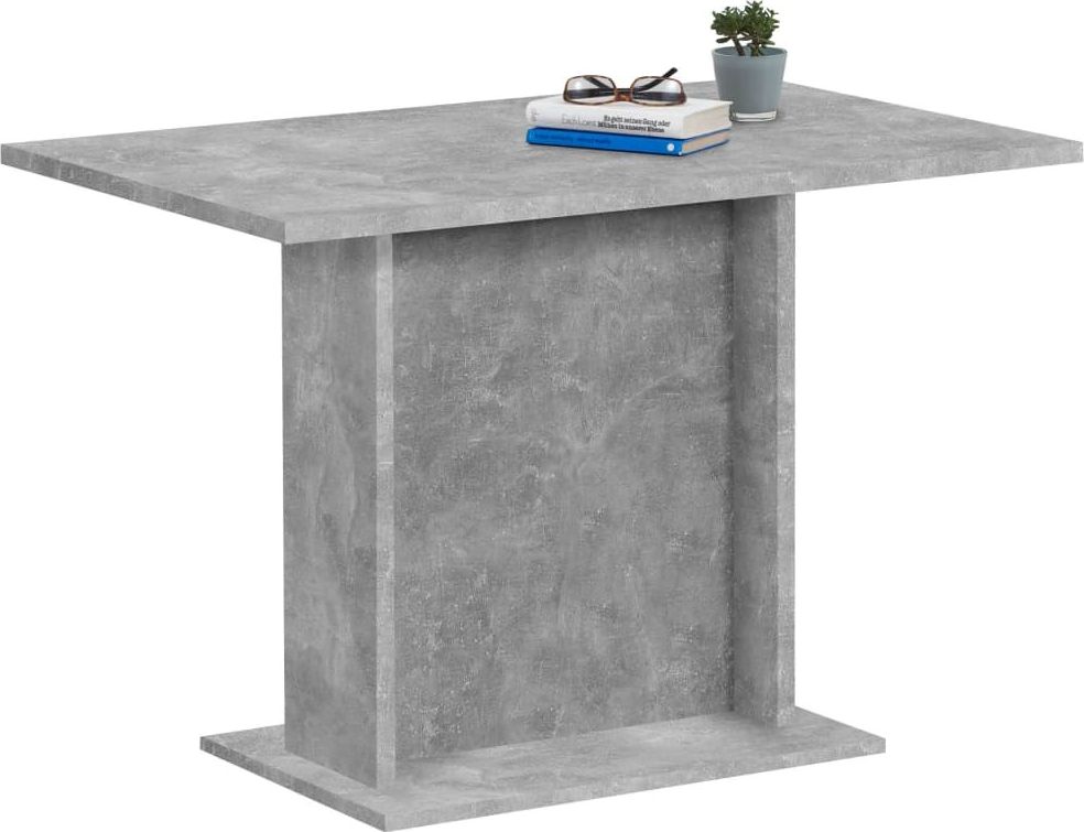 FMD FMD Stol jadalniany, 110 cm, betonowy szary 428697 (4029494116772)