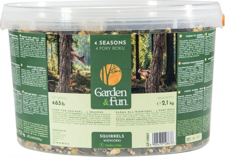 Garden&Fun Karma dla wiewiorek - 4 pory roku 2,1 kg GF-12867 (5904479128676)