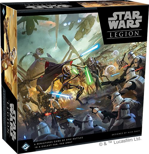 Fantasy Flight Games Gra planszowa Star Wars: Legion - Clone Wars Core Set 110467 (841333109202) galda spēle