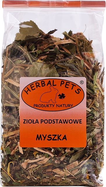 Herbal Pets ZIOLA PODSTAWOWE MYSZKA 100g 20026 (5907587664074) grauzējiem