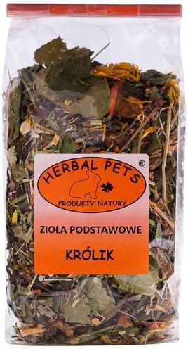 Herbal Pets ZIOLA PODSTAWOWE KROLIK 125g 20020 (5907587664005) grauzējiem