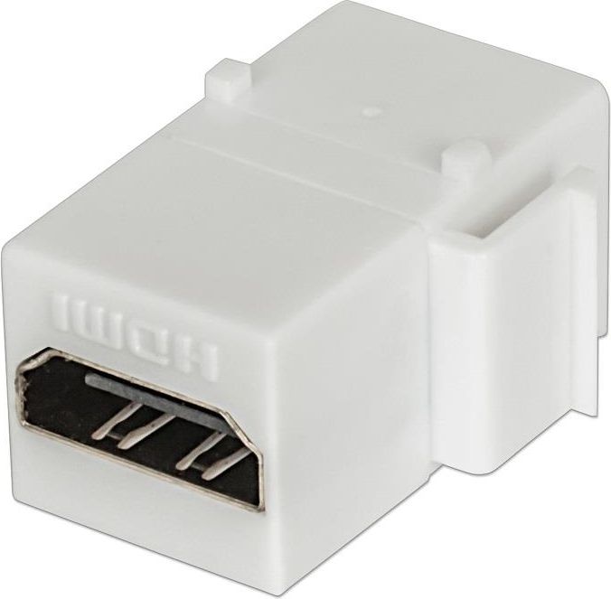 Intellinet HDMI inline coupler, Keystone type, F/F, white adapteris