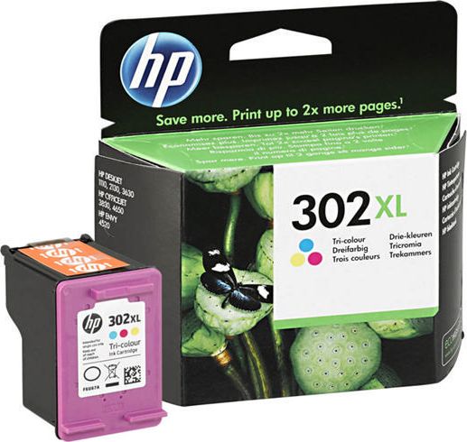 HP Ink 302XL F6U67AE Color kārtridžs