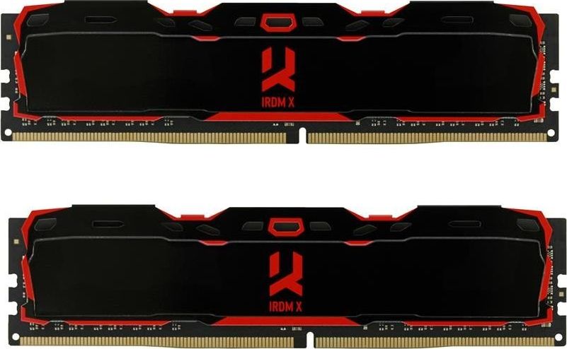 GOODRAM DDR4 32GB 3200 CL16 DUAL IRDM X BLACK operatīvā atmiņa