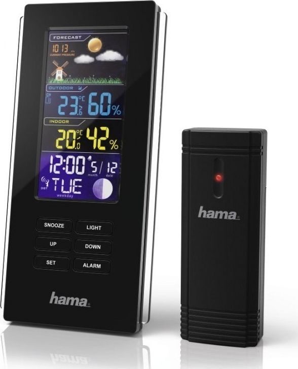 Hama Color edge weather station (001863120000) barometrs, termometrs