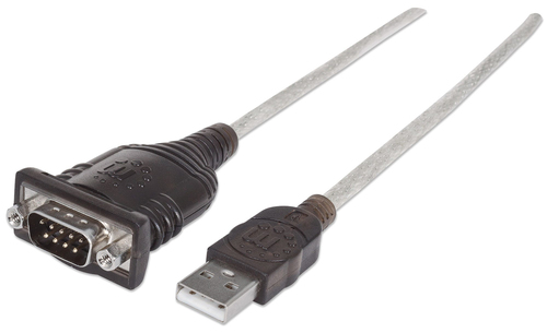 Manhattan USB Adapter A -> seriell (RS-232) St Modul 0,45m USB kabelis