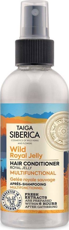 Natura Siberica Natura Siberica Taiga Siberica Wild Royal Jelly multifunkcyjna odzywka do wlosow w sprayu z mleczkiem pszczelim 170m 9010275