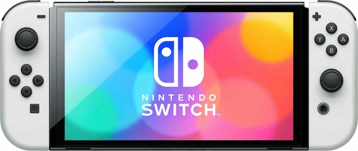 Nintendo Switch OLED - White spēļu konsole