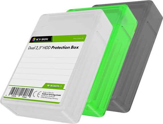 ICY BOX IB-AC6025 Protection box piederumi cietajiem diskiem HDD