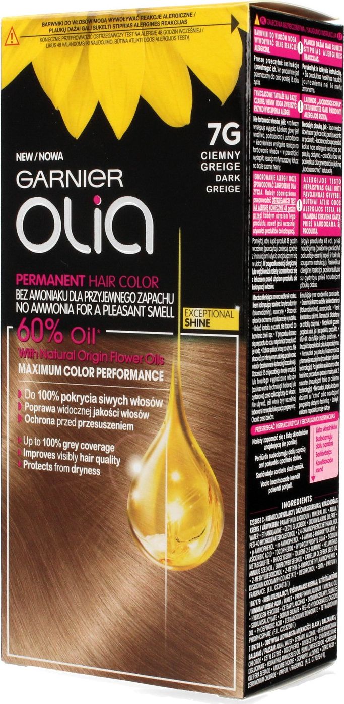 Garnier Olia paint no. 7G Dark Greige