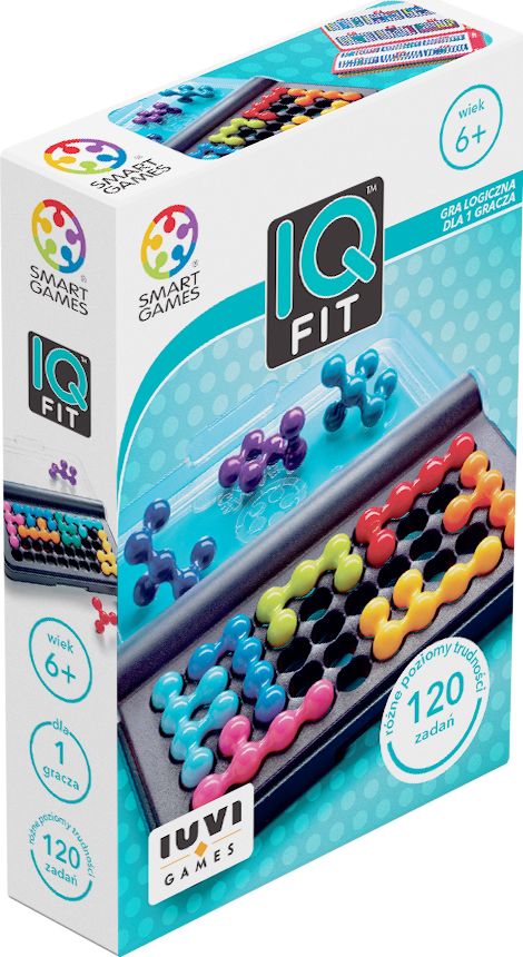 Iuvi Smart Games IQ Fit (PL) 396623 (5907628970256) galda spēle