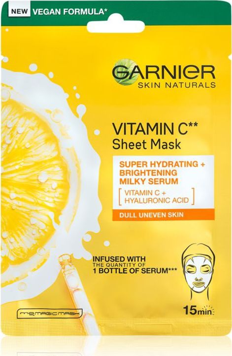 Garnier Skin Naturals Vitamin C Maseczka do twarzy 1szt 118995 (3600542380492)