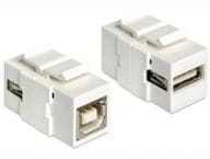 Keystone Module USB 2.0  A(F)<->B(F) USB kabelis